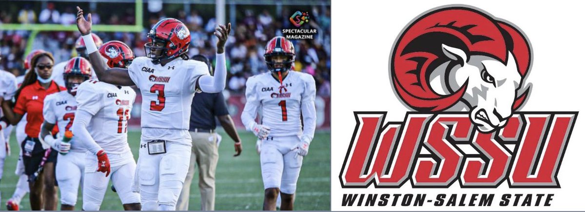 Blessed to receive a football offer from Winston Salem State University. Thank you Coach Makk! @ChadGrier_ @PDS_ChargersFB @coachserepca @CoachCoiro @swright12