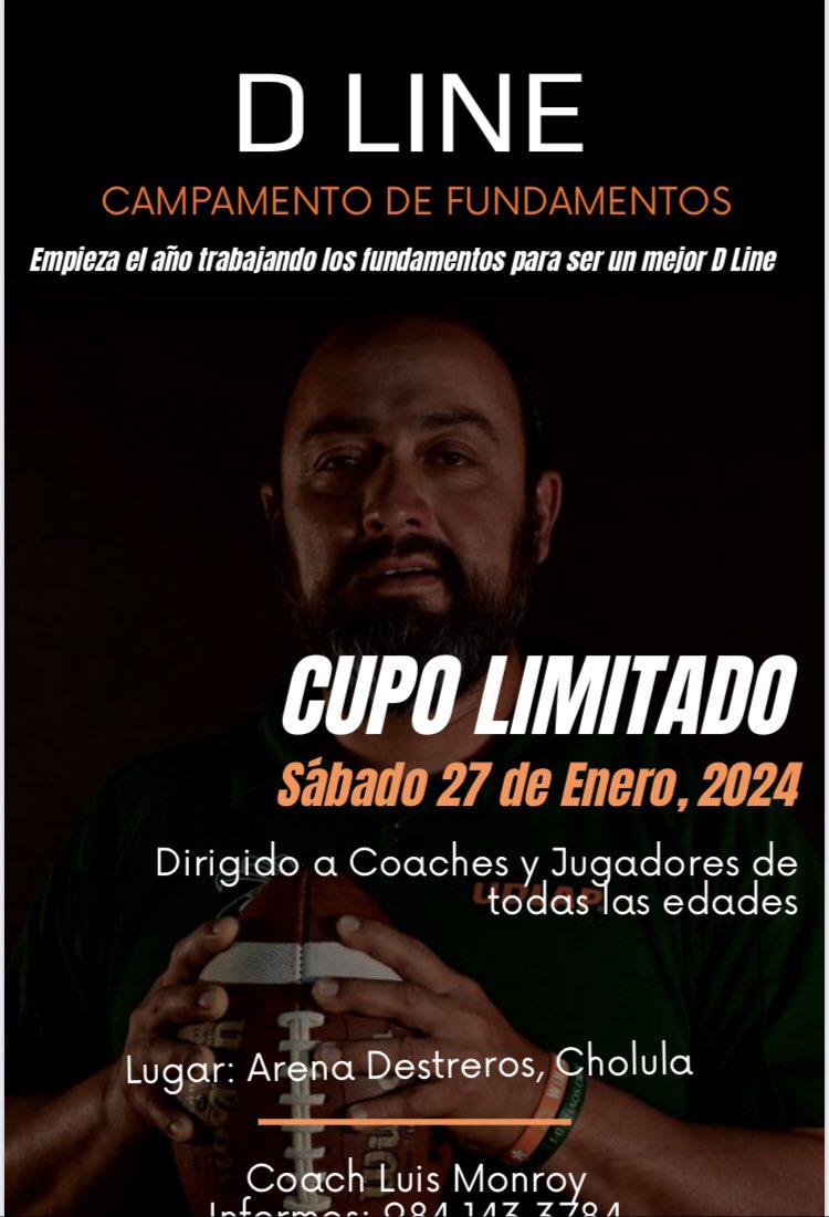 Inicia el año trabajando en tus fundamentos de D-Line #todoessobrefundamentos