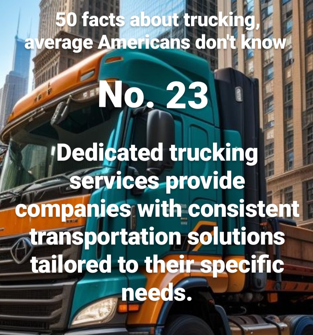 TimExFreightInc's tweet photo. 59 facts about trucking, average American don't know!
#trucking #americantrucker #truckingindustry https://t.co/7kVZyhl9j8