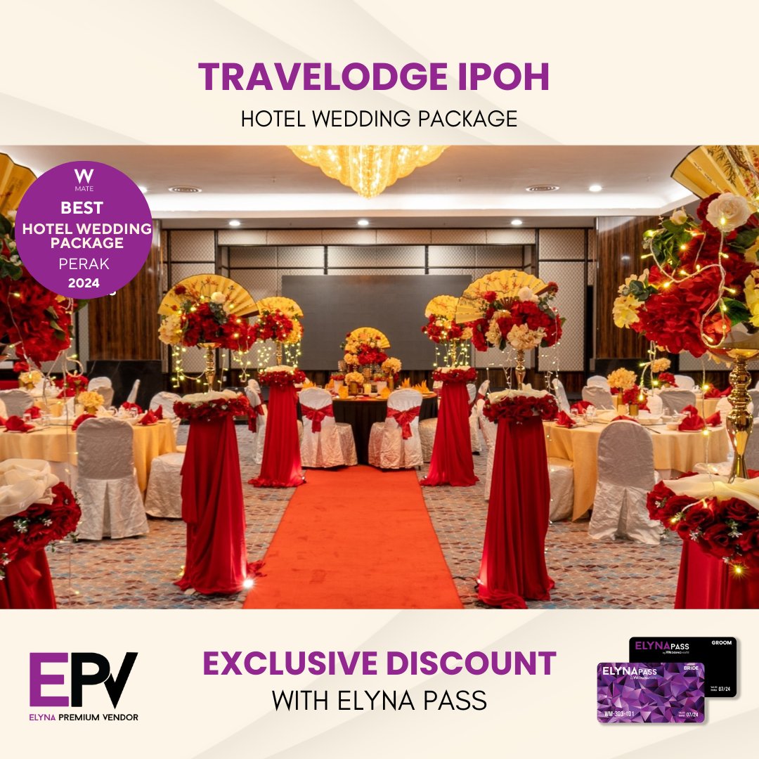 weddingmatemy's tweet photo. Still can’t find your perfect wedding venue?
Worry no more, Travelodge Ipoh is a grandeur hotel that will be the perfect fit for your wedding!
#weddingmate #wedding #weddingmalaysia #weddingvenue #weddingspace #tempatkahwin #dewankahwin #weddingplace #weddinghotel https://t.co/8H14igxRzd
