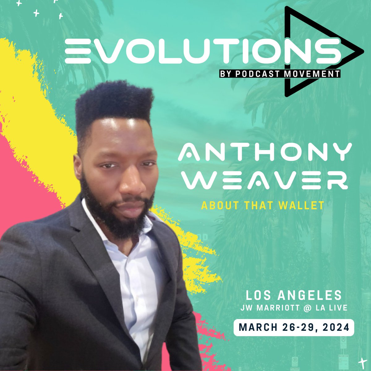 aboutthatwallet's tweet image. Get $25 off your ticket to Podcast Movement Evolutions @PodcastMovement with my code 25OFFAnthony 

Get your ticket today!  

#aboutthatwallet #PME2024 #PME

evolutions.podcastmovement.com
