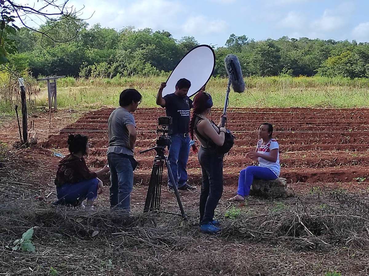 CSorg72's tweet photo. Hace unos días, tuvimos el gusto de visitar a María Adriana Cauich Puc, becaria de #CS por su proyecto sobre rescate de la medicina tradicional en la Región maya de los Chenes en Campeche, México. #KOEF #GuardianesDeLaTierra #DerechosIndígenas https://t.co/Y9Rx51U2Yt
