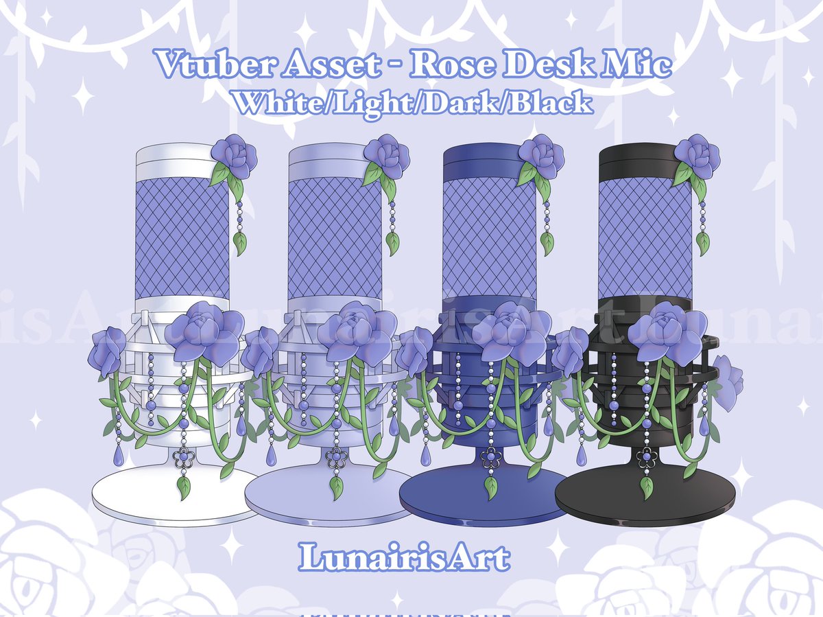 imLunairis's tweet photo. purple, dark blue and red rose desk mics vtuber assets are now available!! :3
as usual please let me know if there are any troubles, and watch the yt vid in description to help set up! https://t.co/knT3pRV06s
been grinding comms and this, i feel so productive (,,>﹏<,,) https://t.co/aWMDPdYbVH