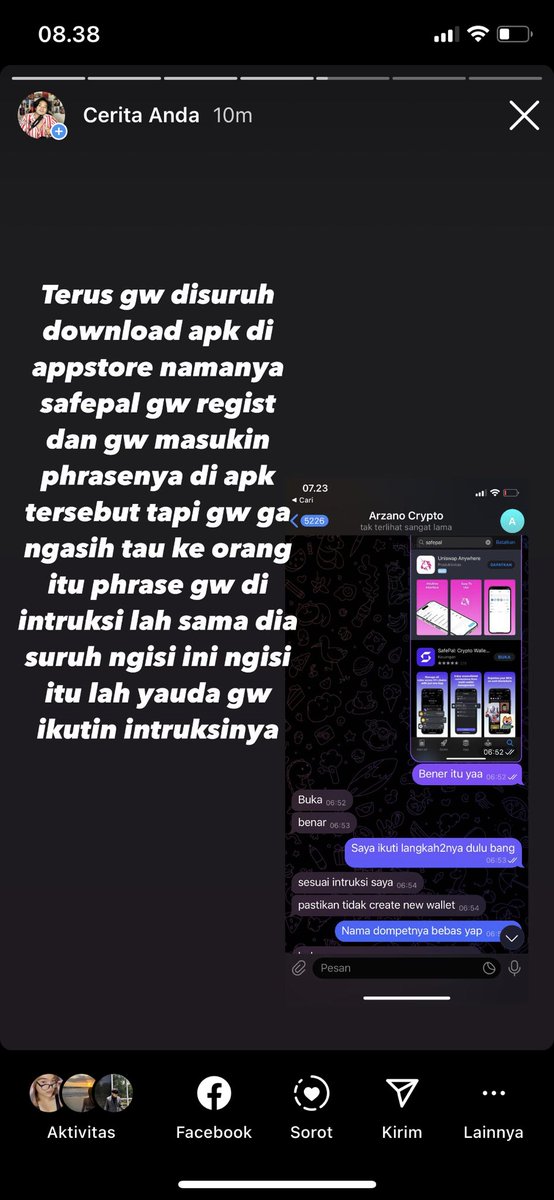 Alfhyy3's tweet photo. @ArzanoCrypto @TrustWallet @safepal helpp!! 🙏🙏 https://t.co/WFkoI0pEEL