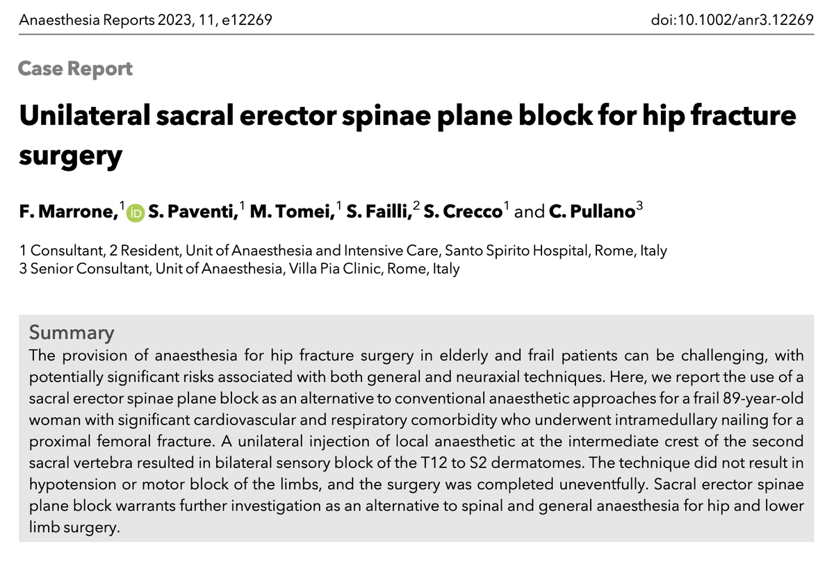 𝘈𝘯𝘢𝘦𝘴𝘵𝘩𝘦𝘴𝘪𝘢 𝘙𝘦𝘱𝘰𝘳𝘵𝘴 tweet media