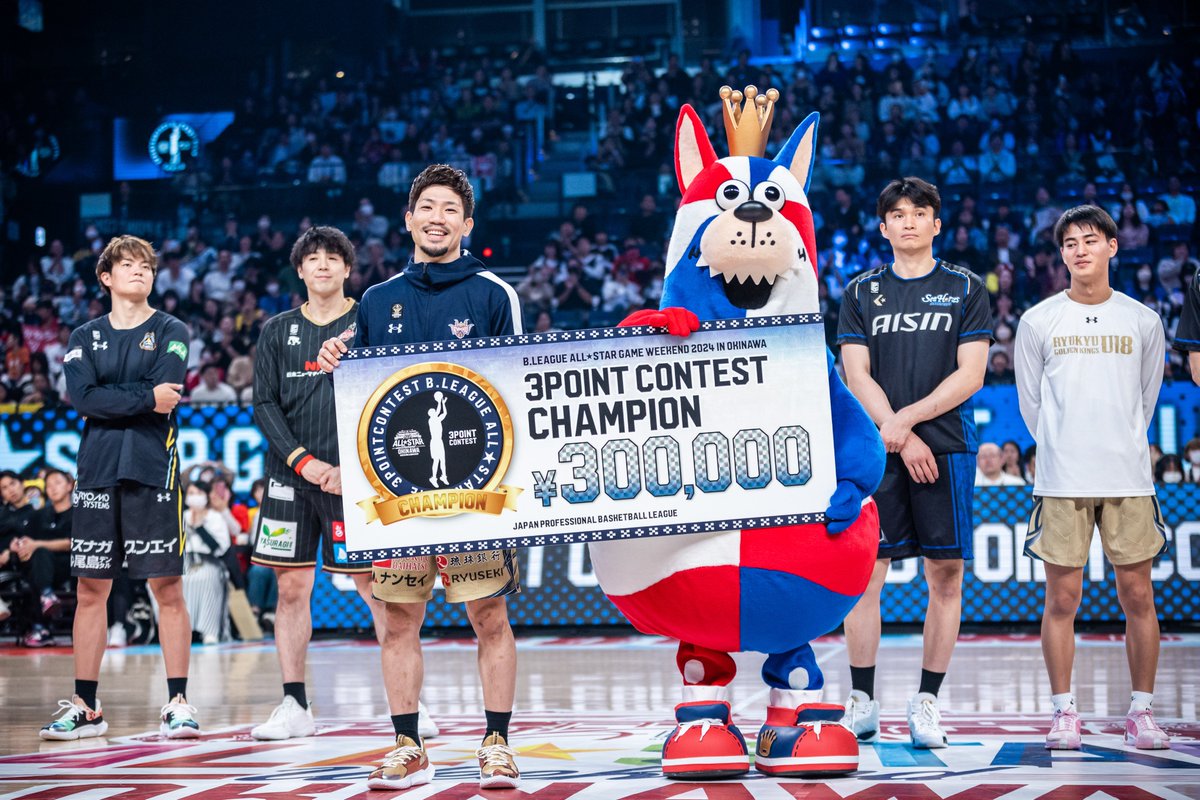 RyukyuKings's tweet photo. この度、#14 岸本隆一選手本人の意向により、Bリーグオールスター3Pコンテストの優勝賞金30万円を令和6年能登半島地震被災地へ全額寄付しましたのでご報告いたします。

▽公式サイト
https://t.co/d0EUeJ6Nqn https://t.co/rKrALH80Qp