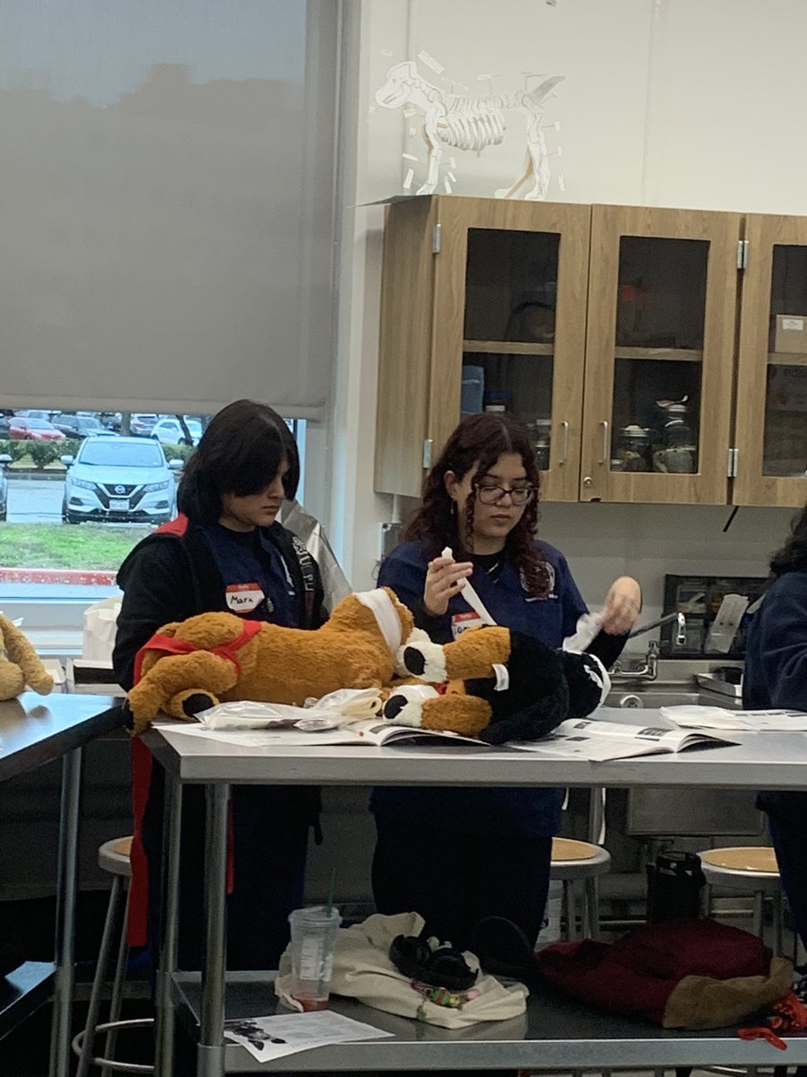 Alief CTE Vet Science tweet media