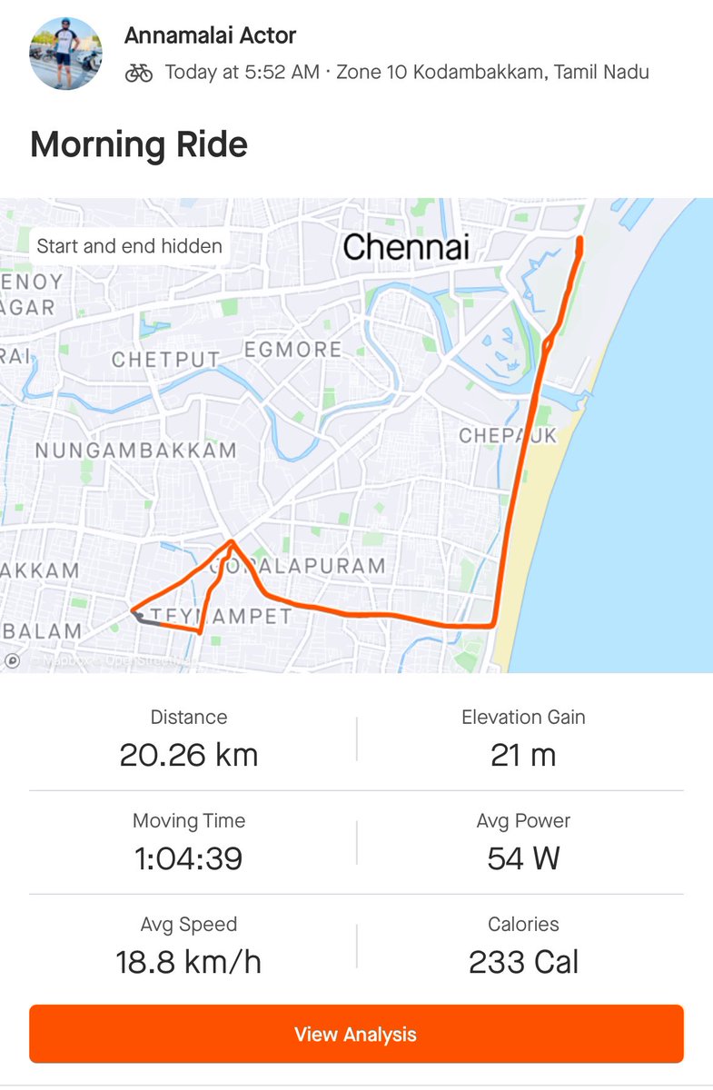 actor_annamalai's tweet photo. Today’s Morn Ride 🚴♂️👍💪 #EnCyclePedia #Annamalai #nepiyarbridge #marinabeach #sunrisephotography #nature #sunrise #naturephotography #malaiclicks #cyclelife #cycle #nammachennai #chennai #lemontea #madrascoffeehouse #malaiphotography #cyclist #cycleforhealth #chessolympiad #keloindia🇮🇳 #happyrepublicday #happyrepublicday🇮🇳