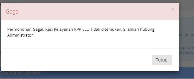 putuherrin's tweet photo. @kring_pajak ijin min, solusinya bagaimana? apakah skrg buat NPWP sdh tdk bisa sistem online ? https://t.co/rHcjwvhapJ