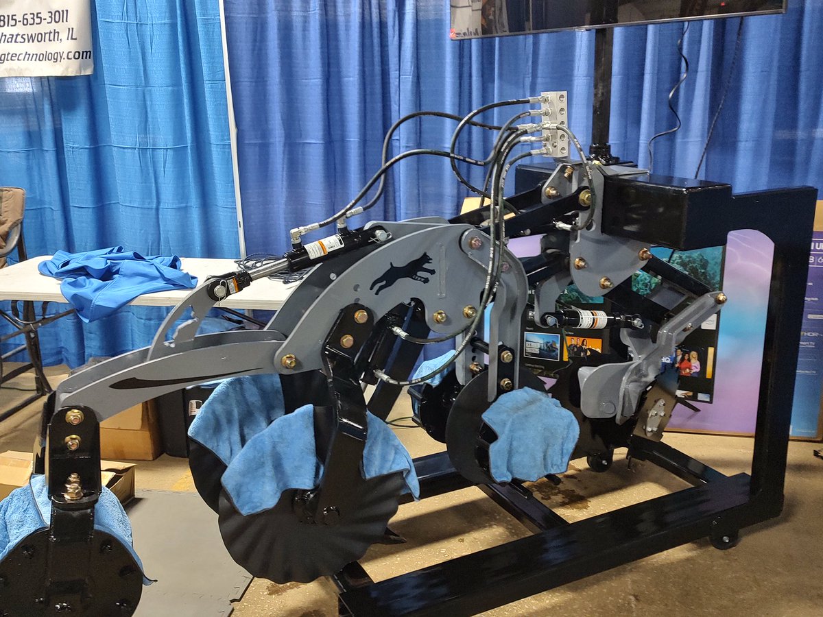 Stop by the  2024 Midwest Ag Expo Jan 24th&amp;25th and see the 2024 <a href="/lynxmfg/">Lance Glendenning</a>  VTS #striptill row unit.