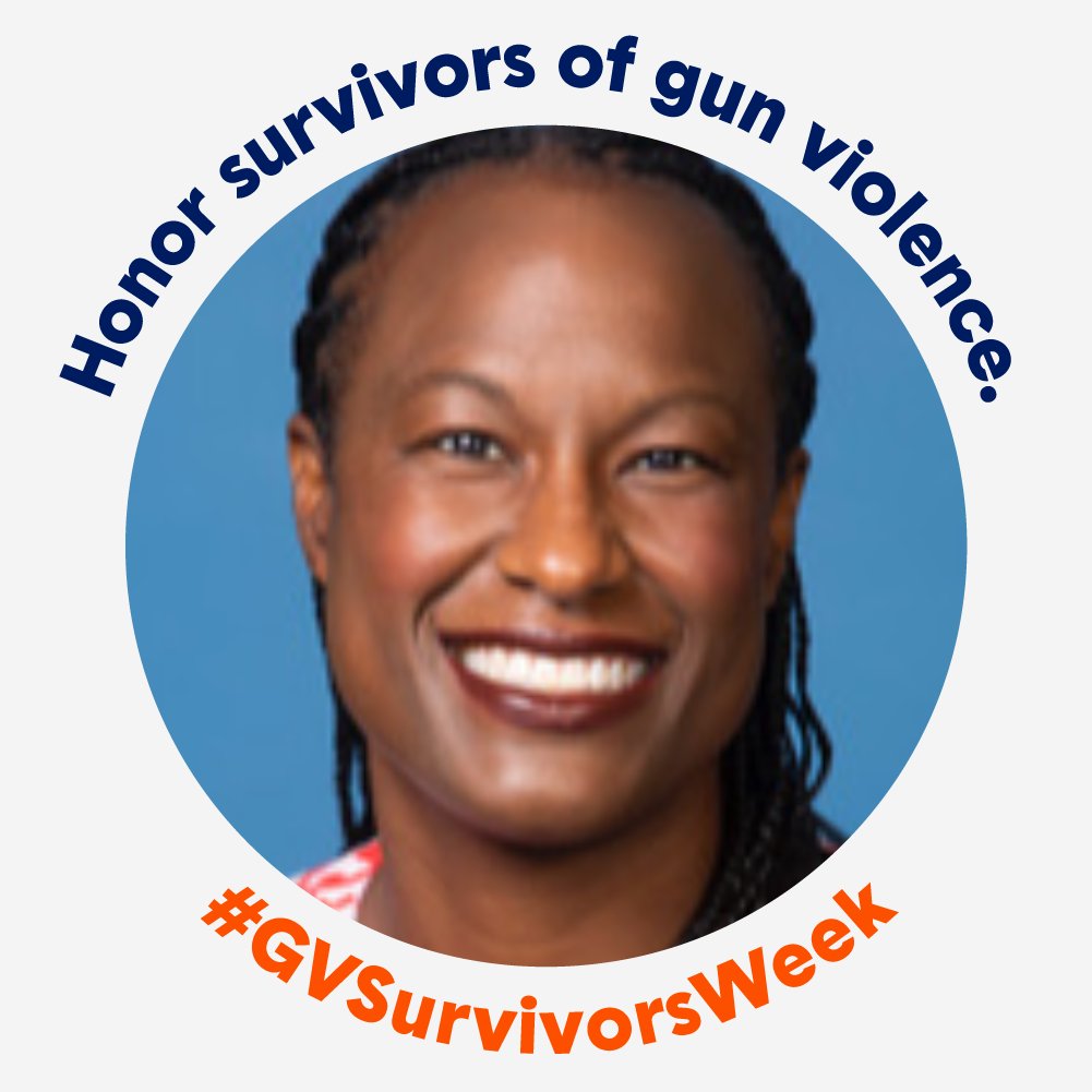 This week is when we honor survivors of gun violence. It was chosen because the week marks the time when the US surpasses our peer nations with more people killed with guns in the US than are killed in our peer countries in an entire year. We don't have to live like this!
