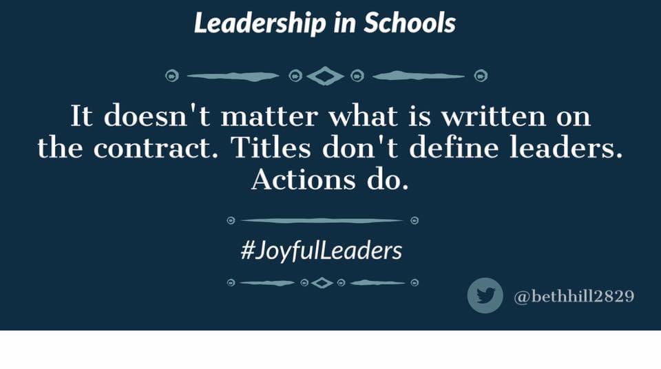 bethhill2829's tweet photo. Leadership matters, and it matters A LOT. 
#JoyfulLeaders https://t.co/FesbiMqShz