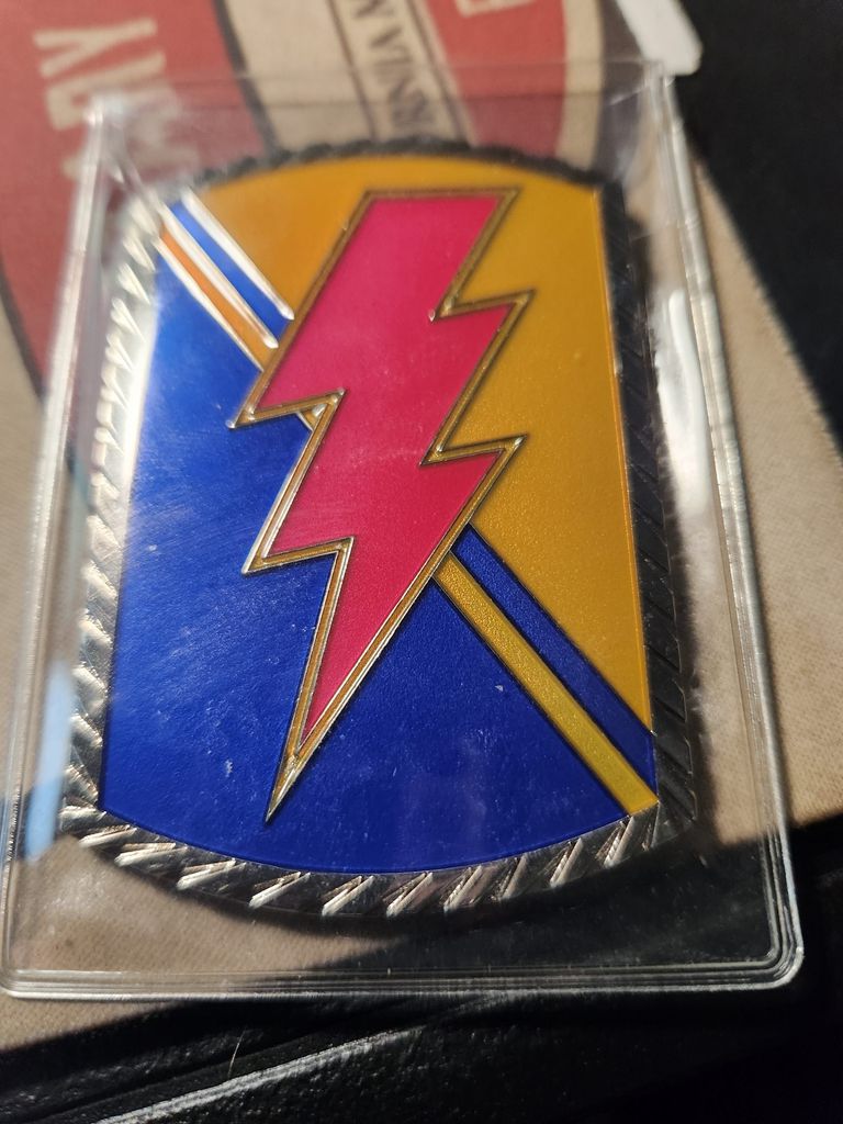 ssgcav's tweet image. Recently acquired Challenge Coin of the 79th Infantry Brigade Combat Team (IBCT) presented by COL Randy Lau and CSM Rodney Plamondon.
40th Infantry Division Collection

#79thIBCT #ChallengeCoin #40thID #CalGuard #SanDiego