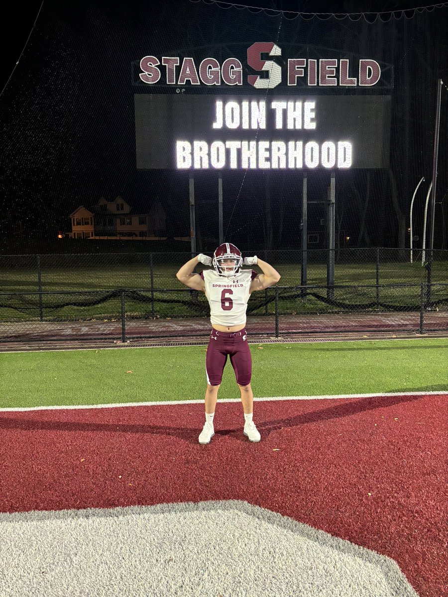 Excited to Announce my commitment to <a href="/_SCFootball/">Springfield Football</a> thank you to all who supported me throughout this process! 🔻🔻 <a href="/Coach_DiRienzo/">Lou DiRienzo Jr.</a> <a href="/Coach_Niehr/">Kyle Niehr</a> <a href="/coach_jipson/">Storm Jipson</a> <a href="/Mike_Cerasuolo/">Mike Cerasuolo</a> <a href="/Coach_Valentino/">Tony Valentino</a> <a href="/CoachStraley/">Owen Straley</a> <a href="/CoachDiMonte/">Vince DiMonte</a>