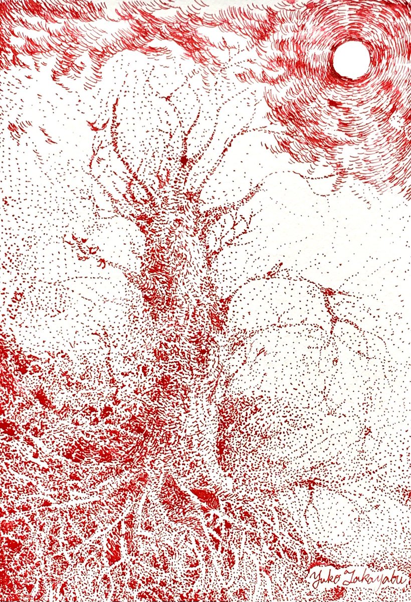 ArtworksYuko's tweet photo. “Wuthering Heights”
Ink on paper 

#drawing #art #artist #picture #painting #fineart #美術 #ドローイング  #アート #ペン画 #芸術 https://t.co/Zt71ZP7R1t