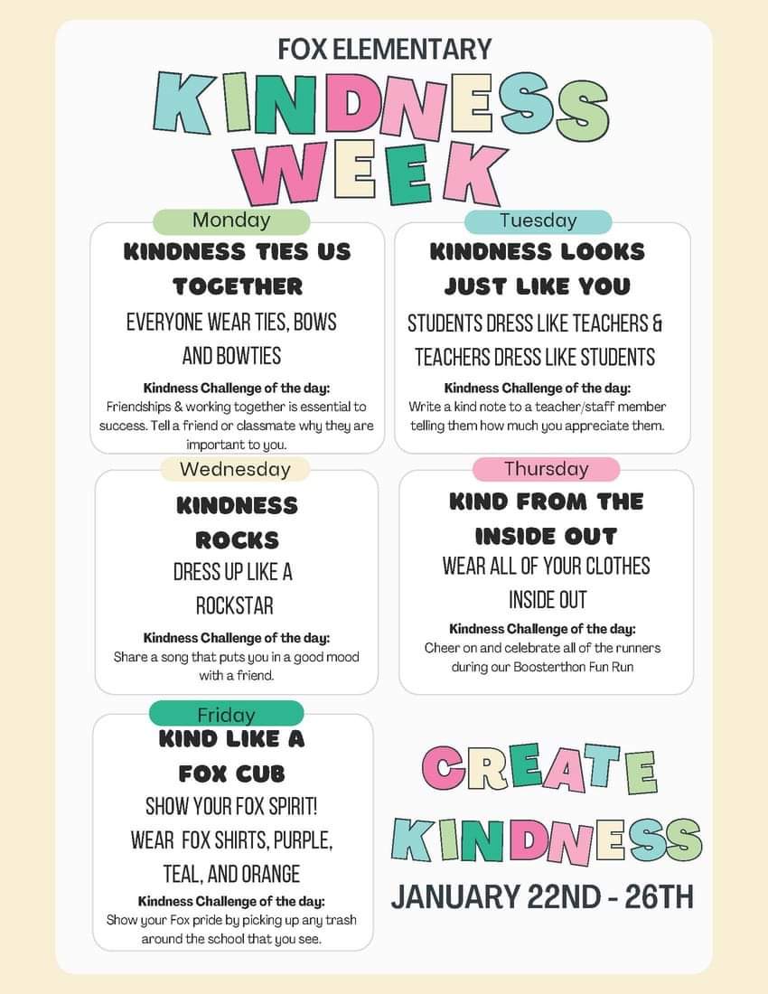 Fox Elementary PTO (@fox_pto) on Twitter photo 
