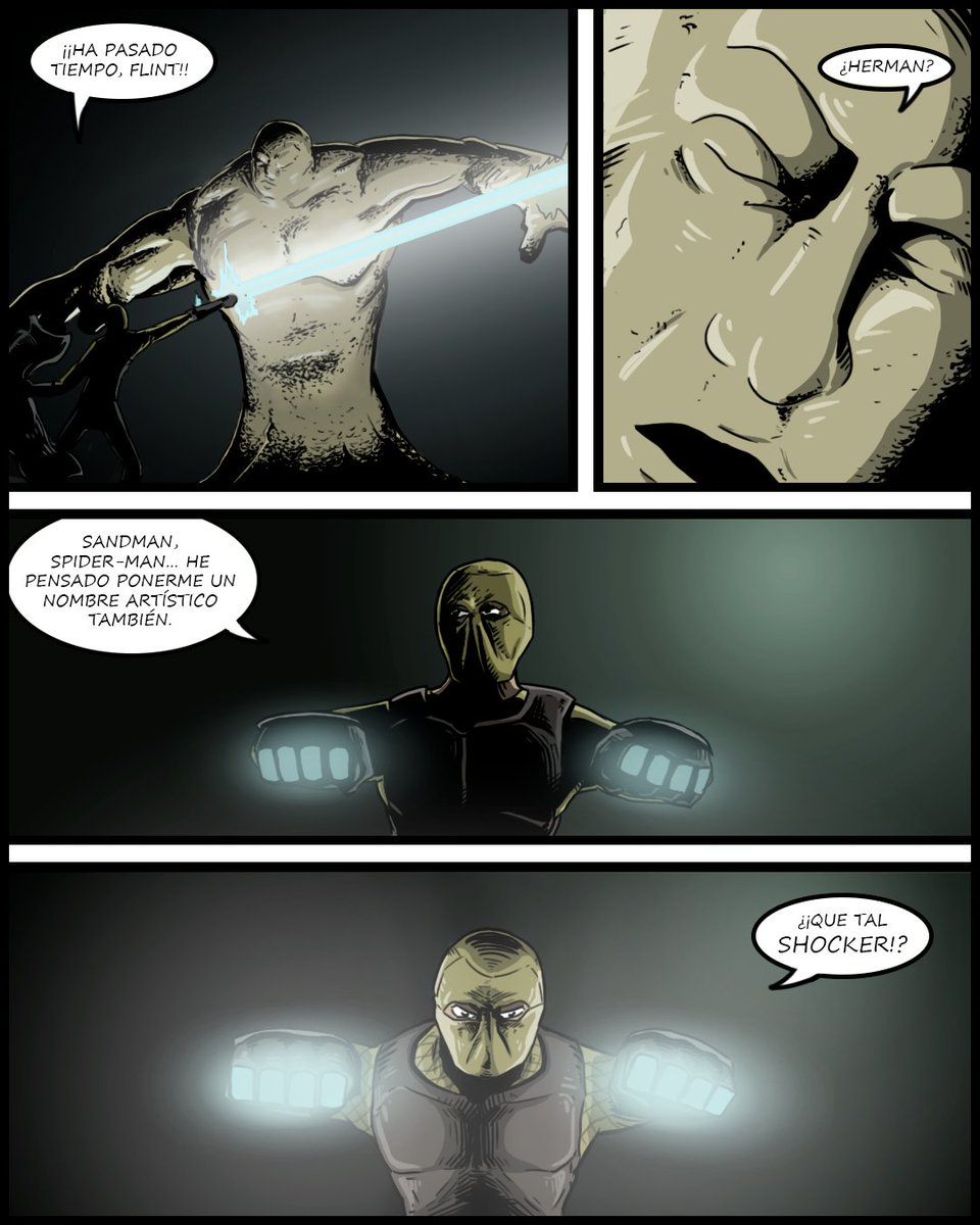 FanverseComics's tweet photo. Nueva página del segundo número, dónde se cuenta que pasó con Sandman entre Spider-Man 3 y No Way Home
#fanart #spiderman #SpiderManNoWayHome #sandman #marvel #spiderman3 #art #shocker
#comic #comics #mcu #flintmarko #peterparker #samraimi #raimiverse #ultimatespiderman https://t.co/fe46U2Pl4L
