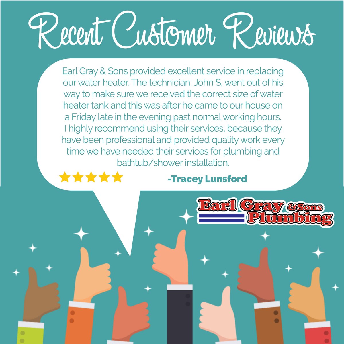 Another wonderful review from a thoughtful customer. Thank you Tracey! We look forward to serving you in the future. #greatcustomers