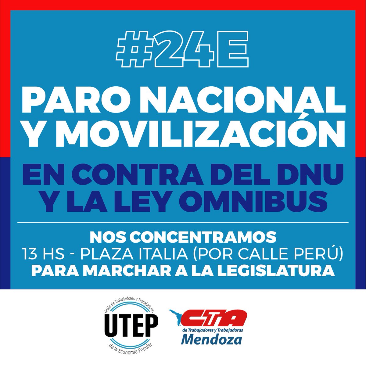 El #24 décimos NO a la reforma laboral !!