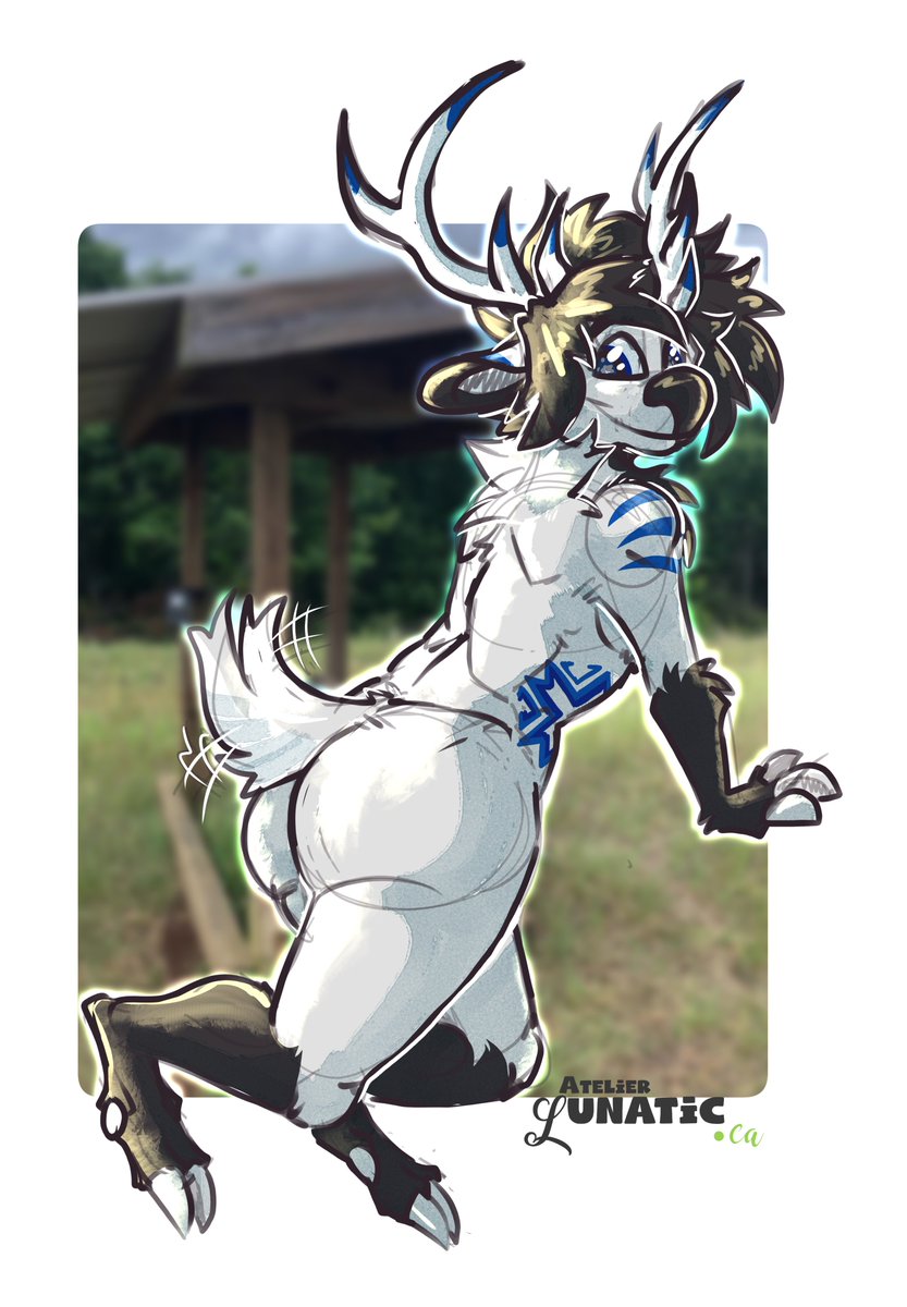 AtelierLunatic's tweet photo. Look at him claiming to be a werewolf and actually being a full fucking shapeshifter :p https://t.co/kJq5AhfdBq