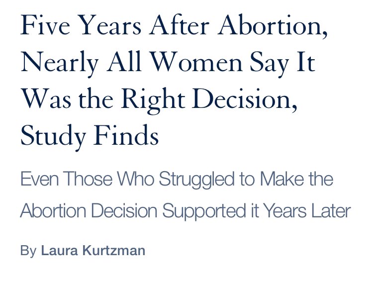 @BenZeisloft @ChoiceForTwo @_LauraKlassen If you’ve gotten an abortion for any reason (since that reason is nobody else’s business)…you’ve done nothing wrong and you have nothing to feel guilty about.  

Don’t let the christian peddlers sell you on anything different. They’re wrong. 

ucsf.edu/news/2020/01/4…