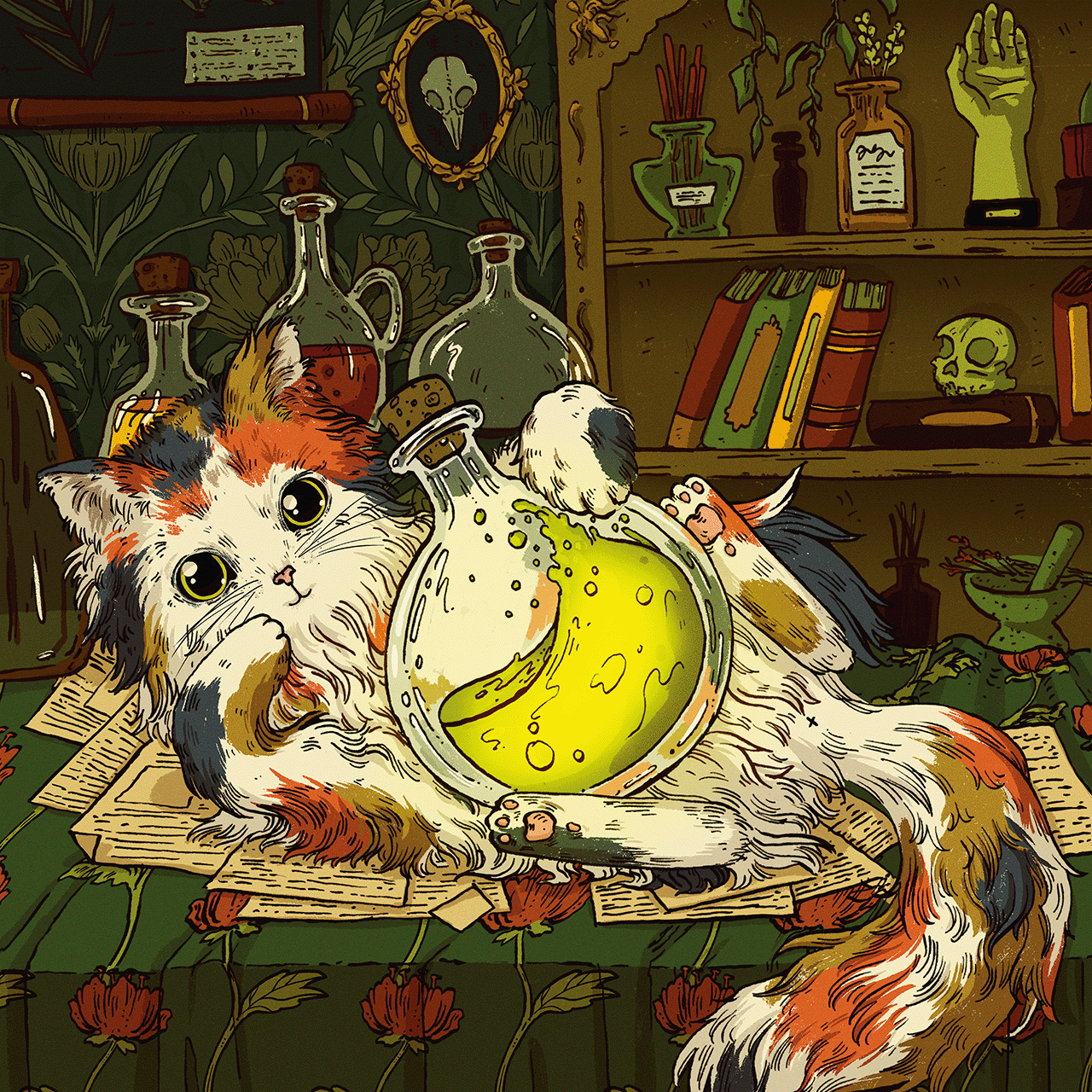 マジック：ザ・ギャザリング MTG Secret Lair Raining Cats and Dogs MTG Secret Lair Raining Cats and Dogs Limited Edition