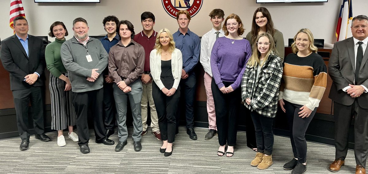 We are proud of our all-state band, choir and orchestra students from Rockwall High School and Rockwall-Heath High School! Tonight our Board recognized these exceptional students for their state accomplishments.