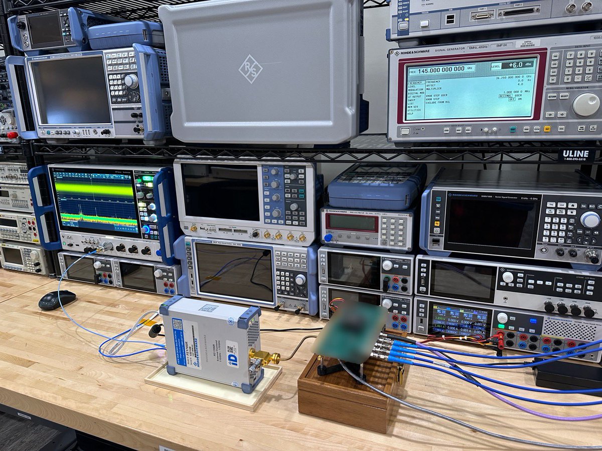 TheSignalPath's tweet image. The next video setup is just… 🤌
@RohdeSchwarz @RohdeSchwarzNA
