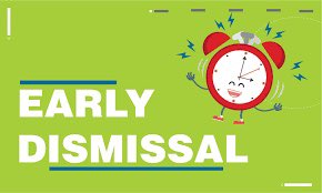 Just a reminder that Tuesday, January 23rd is early dismissal at 2:15 pm.