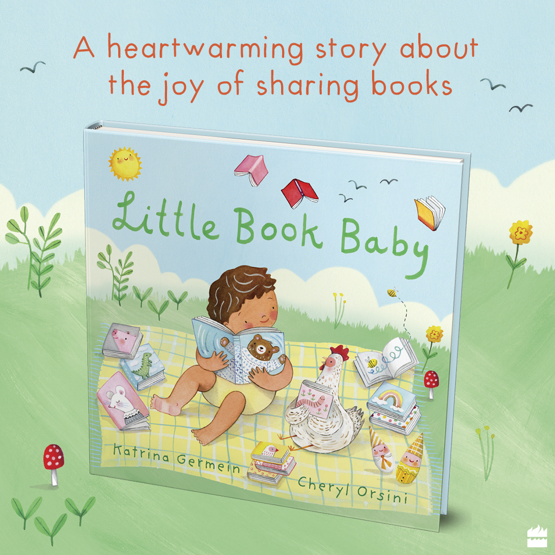 This little baby loves sharing books! Books on the tram with Dad, books at picnics with Nanna and Pa, and even bath-time books with Mummy. Morning, noon and night, books make everything better. harpercollins.com.au/9781460763407/…