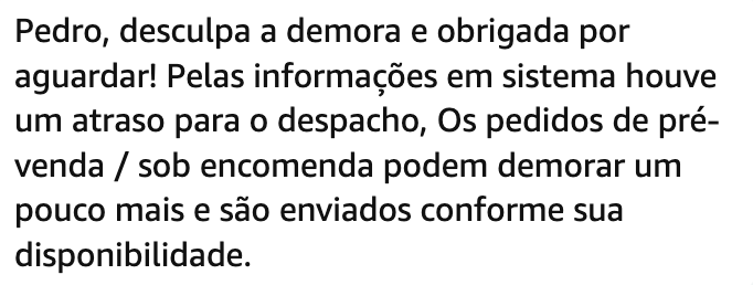 aboutpedro's tweet photo. Fica aí a dica: jamais comprem algo em pré-venda pela @amazonbrasil .

Comprei livros em julho. Foram lançados em novembro. Se eu cancelar minha compra e a refizer, tem previsão de entrega para dia 29. Na minha conta, não tem prazo. 

 Só bancando os dividendos pro Bezos 🤡 https://t.co/g5eGw8QsAv
