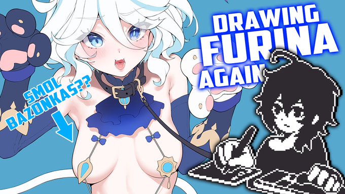 Stream happening in 30 minutes - 10.15 PM EST

We continuing the smol bazonkas catgirl Furina.

https://t.co/WIlZyoRiNm 