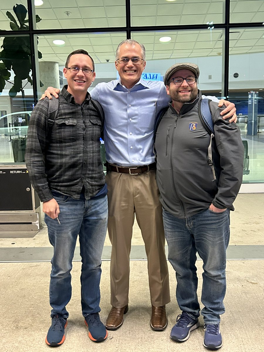 Such a joy to have <a href="/drjohnmeade/">John Meade</a> and at <a href="/pjgurry/">Peter Gurry</a> join us at HCU this past weekend for a Scribes &amp; Scripture conference. Lectures were great, time in the museum was fun, and Tex-Mex food afterwards <a href="/PappasitosTXMEX/">Pappasito's Cantina</a> was a win!