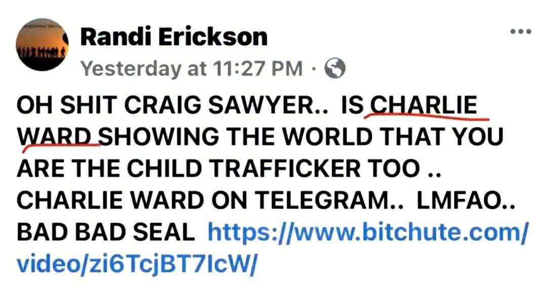 truthseekerrose's tweet image. Craig SAWMAN Sawyer
#SawMan
#Sawyer 
#CraigSawyer