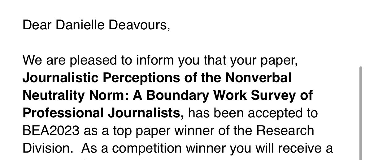 Dr. Danielle Deavours tweet media