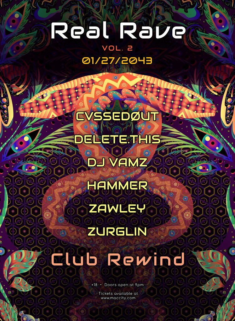 zawley's tweet photo. 👁️ This Saturday 👁️
Tickets available at:
https://t.co/EzSpxP2vcz
•
•
•
#dj #djlife #edm #edmfamily #edmlifestyle #edmlife #festival #festivals #festivaltrap #plur #plurvibes #plurlife #dubstep #dubstepmusic #trap #trapmusic #producer #producerlife #music #musicproducer https://t.co/7IpsQ3DbA7