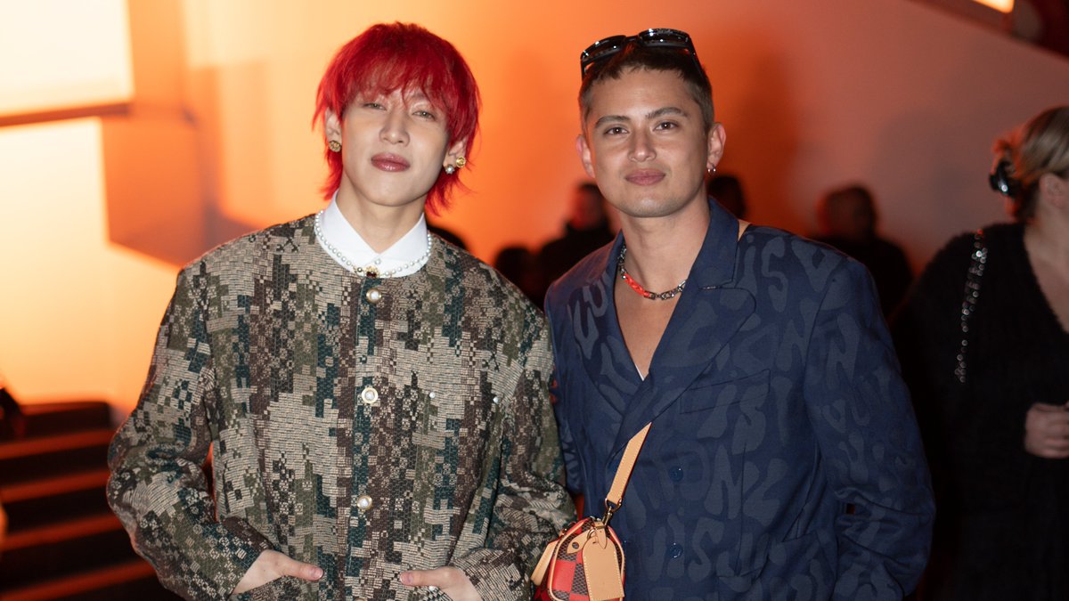 James Reid on his first Men's Fashion Week experience: 'The best part of the trip was being with my partner Issa Pressman (who got me into fashion in the first place) and (exploring) the fashion world together, learning and trying on new looks.' bandwagon.asia/articles/asian… #MFW #PFW