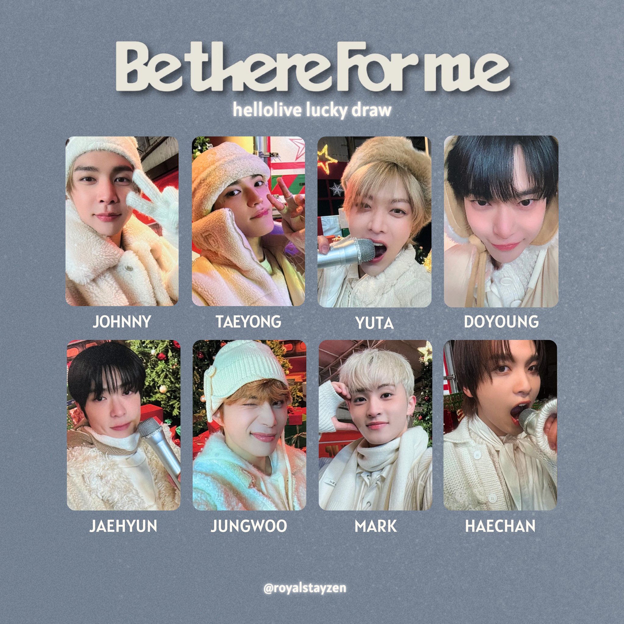 Nct be there for me ドヨン　hellolive  トレカ Nct be there for me ドヨン hellolive トレカ Be there for me