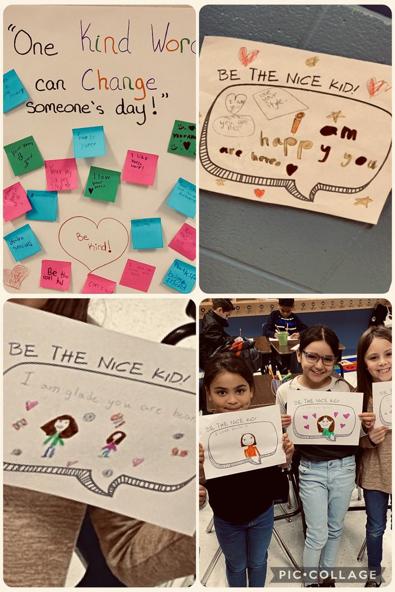 One KIND word, can change someone’s day! 😀<a href="/NISDBehlau/">Behlau Elementary</a> <a href="/CassidyGarnica/">Cassidy Garnica</a>