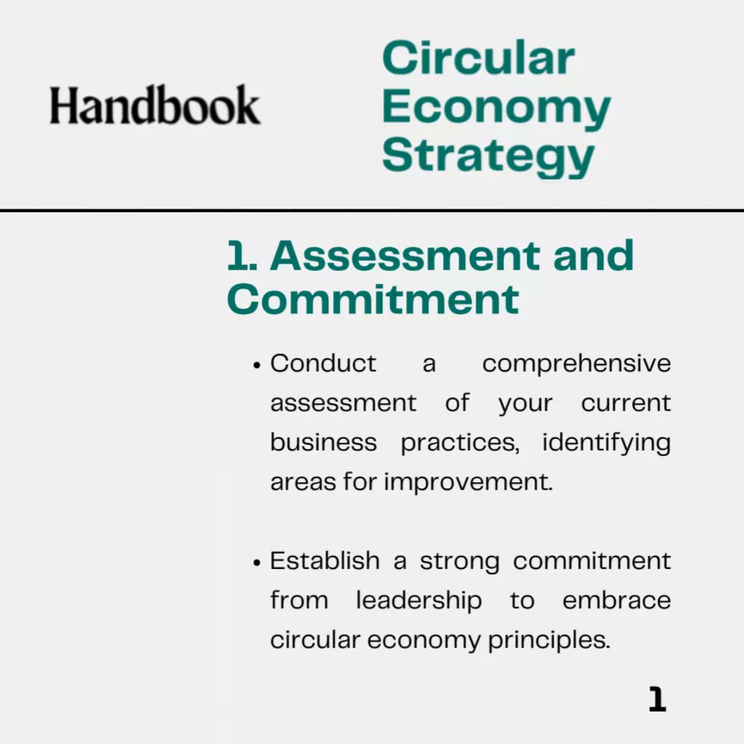 TheSClimate's tweet photo. Circular Economy Handbook, a brief guide to embracing sustainable practices and fostering a circular economy mindset.

#CircularEconomy #Sustainability #greenfuture #esg #environment #environmental #wastemanagement #wastereduction #recycling #environmentalsustainability https://t.co/3RqDIeHfOU