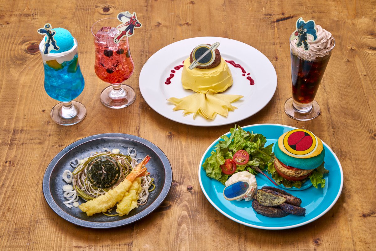 そしてこちらがコラボメニュー！ オリジナルドリンクを注文すると