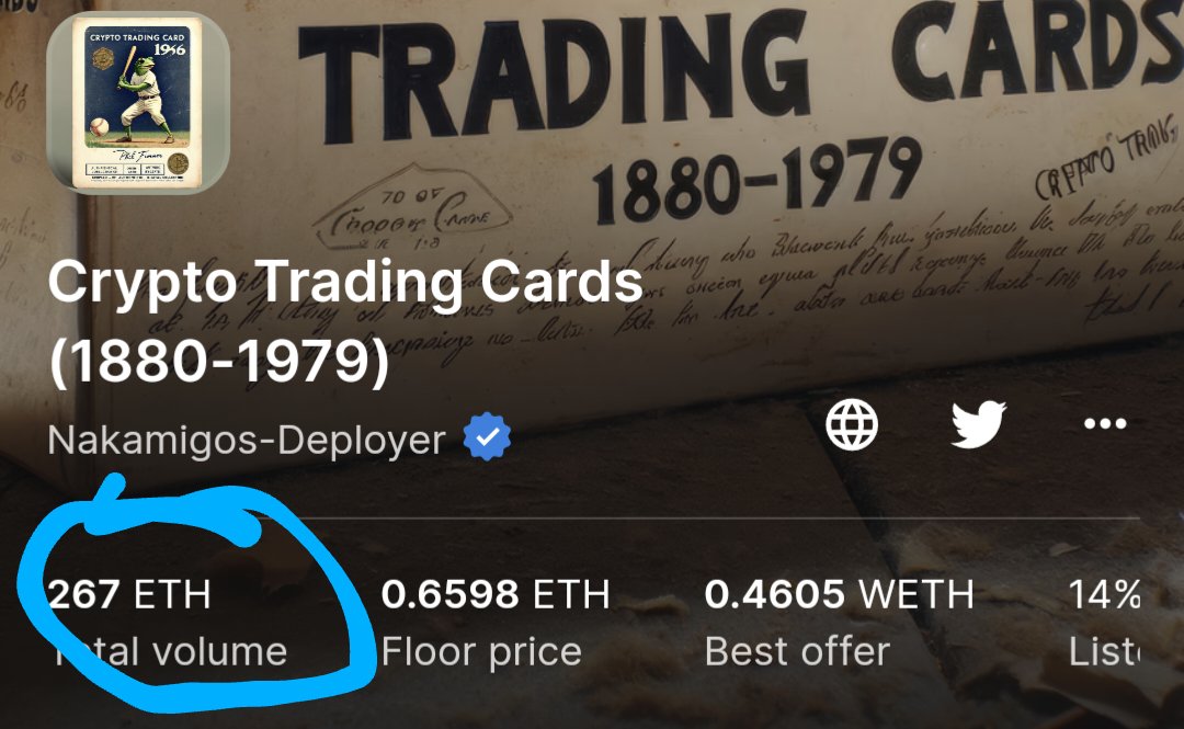 FearUncertainty's tweet photo. 267 eth could've swept OG @Nakamigos to 1 eth fp instead of making them dump to .15 https://t.co/MH9LGOeWSe