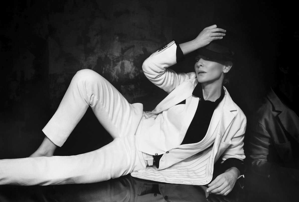 cate blanchett photographed by francesco carrozzini for l’uomo vogue, 2014