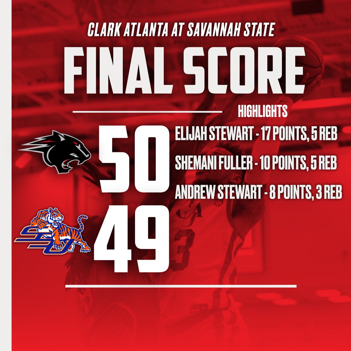 ClarkAtlantaMBB's tweet photo. 𝐒𝐈𝐗 𝐒𝐓𝐑𝐀𝐈𝐆𝐇𝐓! 😤🐾

#GoPanthers🐾 | #WeAreCAU | #BeltBoyz https://t.co/SjnbQVQBS6