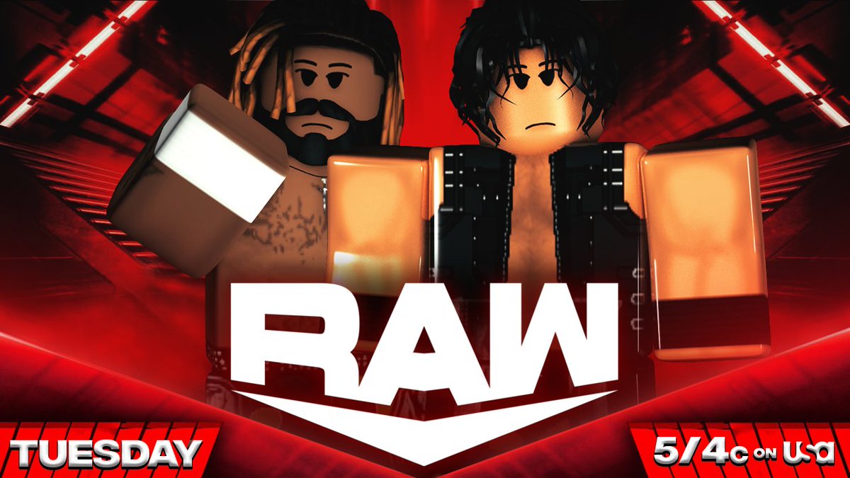 _WWERoblox's tweet photo. -RAW-
@Melmxrto0n & @ominteen sit down together to sign the contract ahead of their match for the #WWEC this Sunday
-
@BadDaddyG_Addy is set to go against @MaluStratton
-
@m1ckmav is back in action as he take on the recently returned
-
@c9ntiest_ takes on @ExplosiveKickzz https://t.co/Ie1m2CR5G5