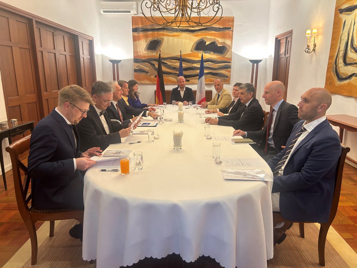 Les ambassades de🇫🇷et d'🇩🇪 en Birmanie célèbrent le 61ème anniversaire du #TraitéElysée #JFA2024