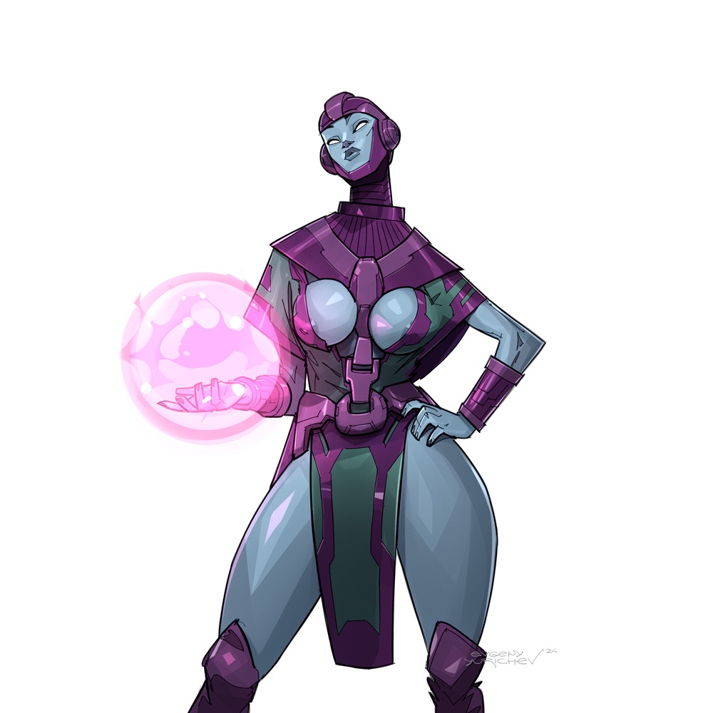 evgenyyurichev's tweet image. #Kang #KangTheConqueror #FantasticFour #Fantastic4 #Marvel #StanLee #PaintToolSai #Wacom