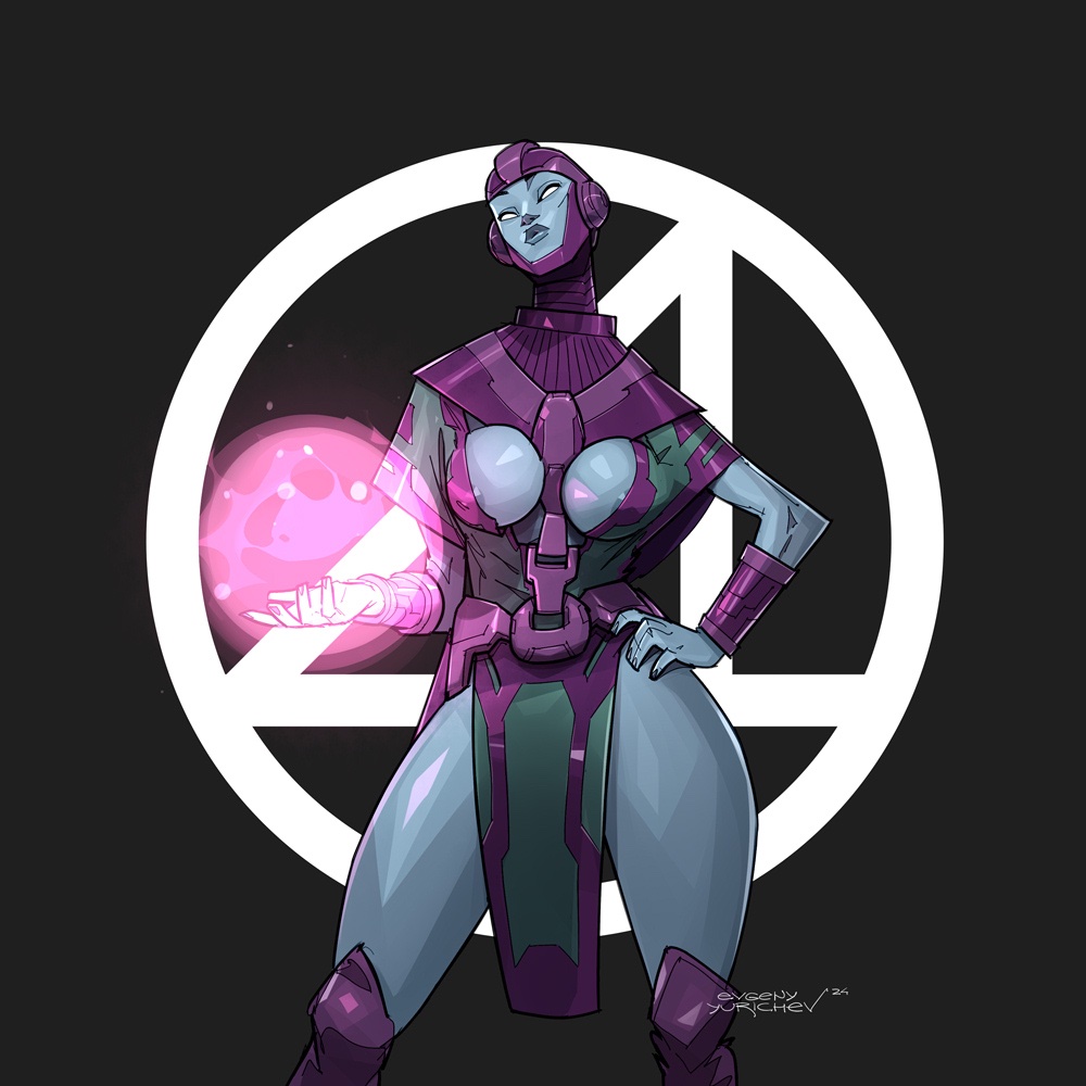 evgenyyurichev's tweet image. #Kang #KangTheConqueror #FantasticFour #Fantastic4 #Marvel #StanLee #PaintToolSai #Wacom