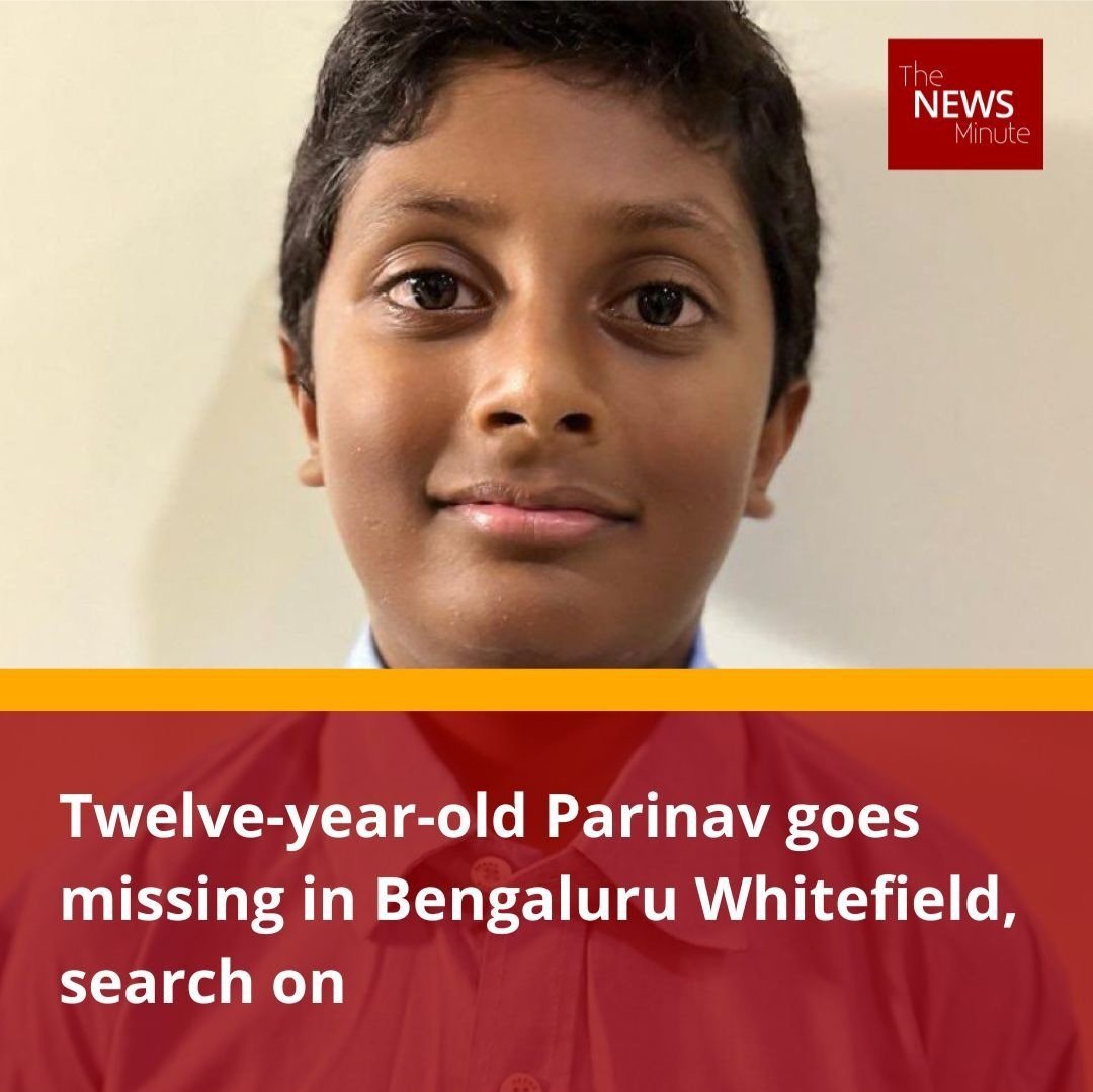 SA_Humanitarian's tweet photo. Twelve-year-old #Parinav goes #missing in #Bengaluru #Whitefield, search on

Parinav was last seen #boarding a #bus at #Marathahalli at 3:04 pm on January 21.

#Karnataka #India 

https://t.co/fJTQqK2b3m https://t.co/ym3dkrVu1Q