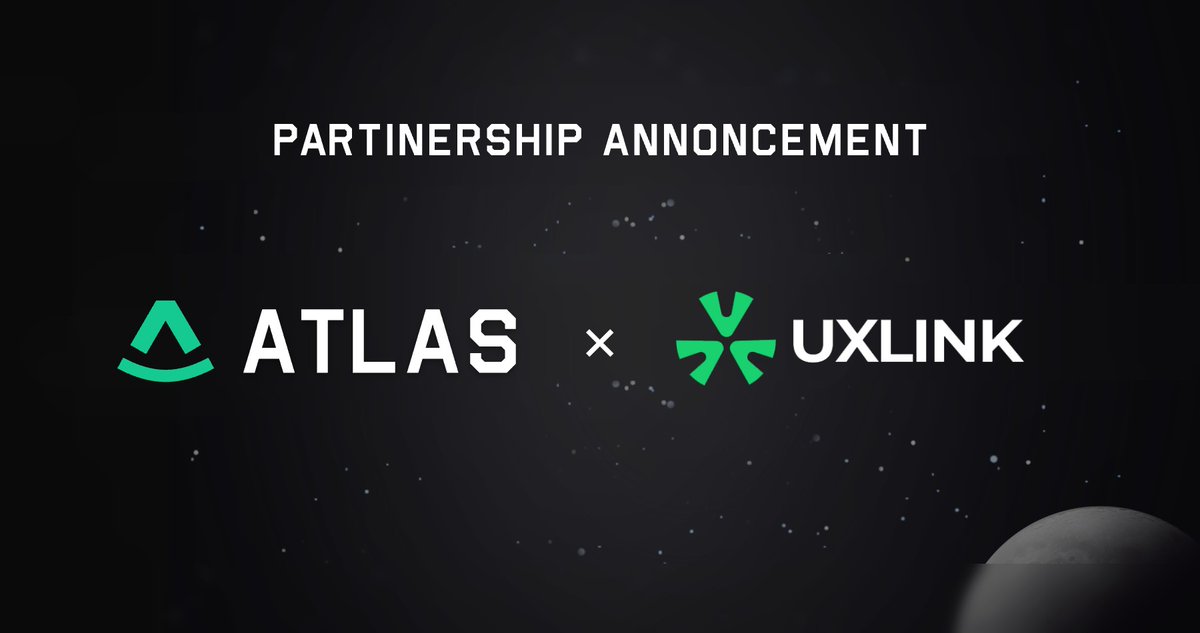 Exciting news as <a href="/tel_atlas/">Atlas</a> collaborates with <a href="/UXLINKofficial/">UXLINK</a>!

<a href="/UXLINKofficial/">UXLINK</a> seamlessly combines social networking, AI-powered tools, and socialised trading. Create spaces, connect with friends, and trade or invest in the age of web3 networks with utility token rewards.